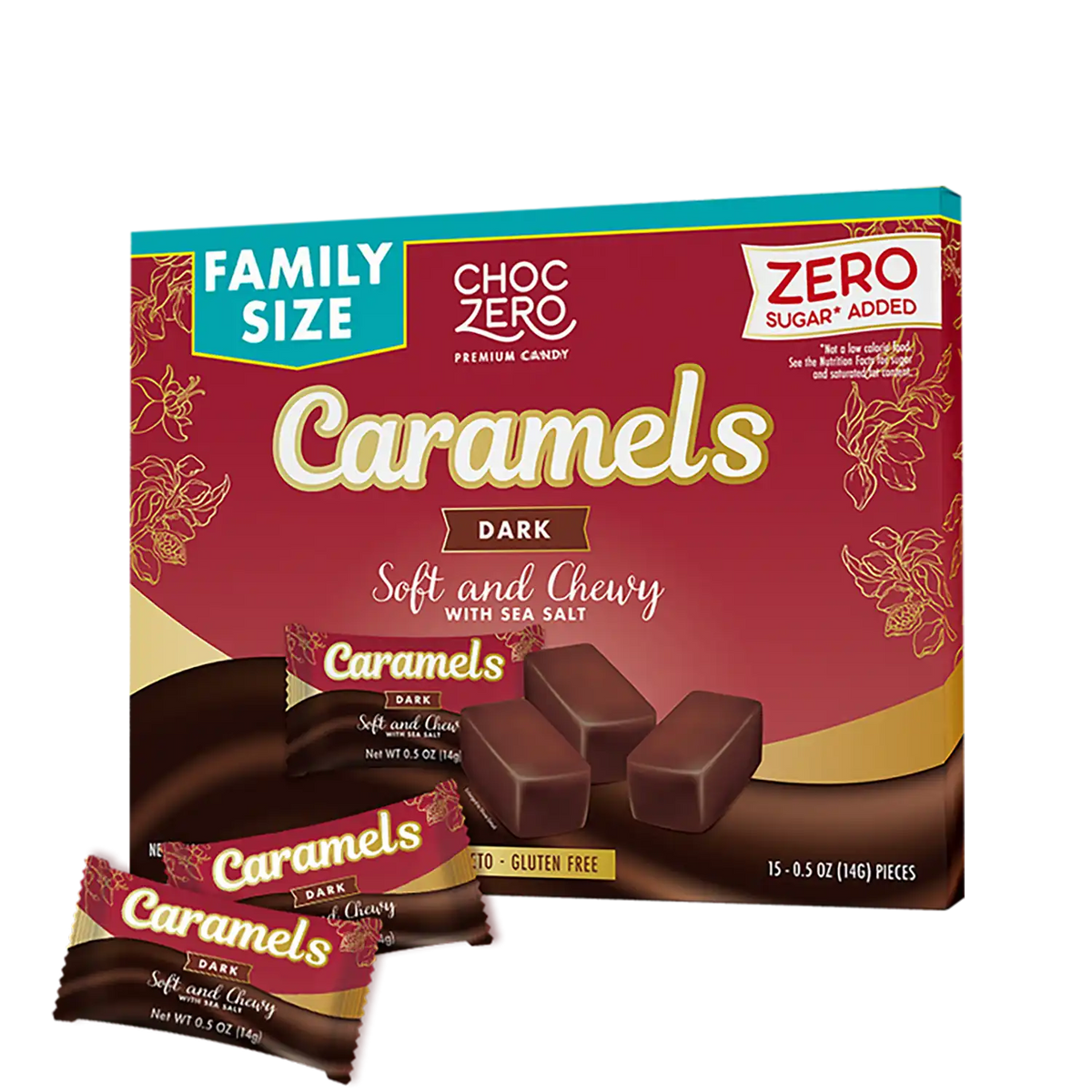Dark Chocolate Covered Caramels